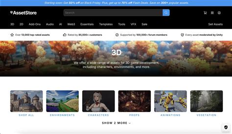 Top 8 Unity Asset Stores for Free 3D Models - Blog - Meshy
