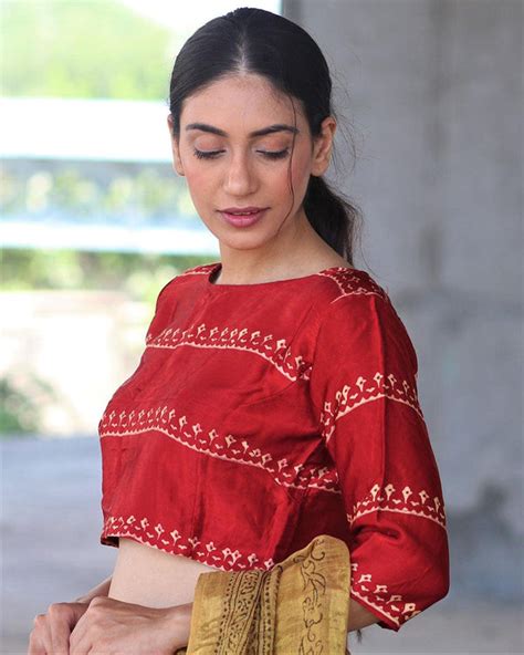 Shop Silk Blouses For Women Online | Mashru Silk & Readymade Blouse ...