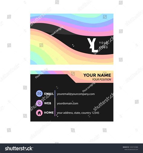 Techno Name Card Vector 的图像结果