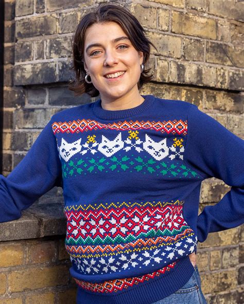 Cats Fair Isle Winter Jumper | Knitted jumper, Winter jumpers, Fair isle