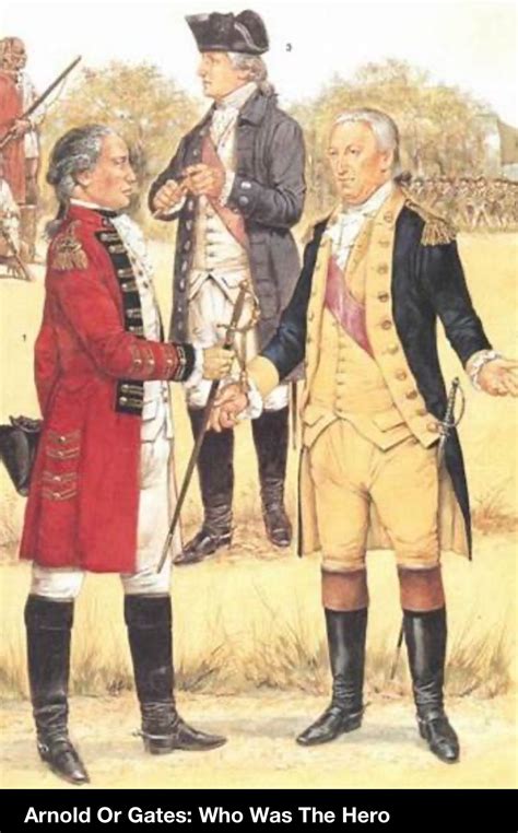 September 19th, 1777… Benedict Arnold and Horatio Gates argue at The ...