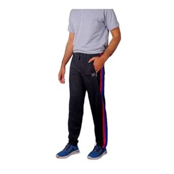 Mens Regular Fit Track Pants TP 14 (XL, Black) : Amazon.in: Clothing ...