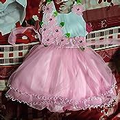 Wish Karo Baby Girls Frock Dress-(fr195blunw_Blue_0-3mths) : Amazon.in ...