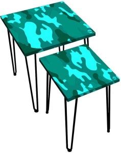 Nutcase Army Camouflage Green Metal Nesting Table Price in India - Buy ...