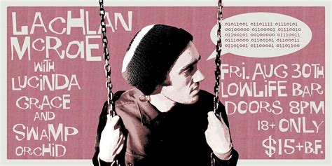 LACHLAN McRAE with SWAMP ORCHID and LUCINDA GRACE, 131 Pirie Street ...