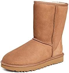 UGG Australia Womens Classic Short Closed Toe Mid-Calf Cold, Chestnut ...