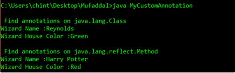 Java Annotations Tutorial 的图像结果