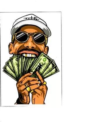 Golden Fox 23 cm Multicolor Money Sticker & Decal for All Bikes and ...