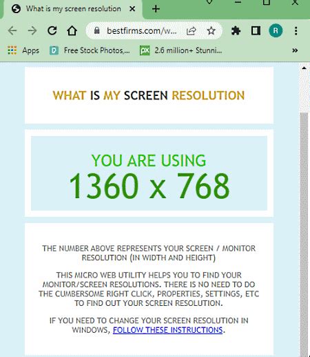 Image result for Resolution Checker Image