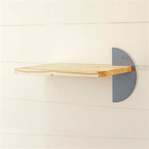 Buy Helios Drammen Metal Wood Shelves - Set of 2 from Home Centre at ...