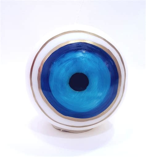 Evil Eye Ball Candle 8 cm. - Various - Decorative - Manos Candles