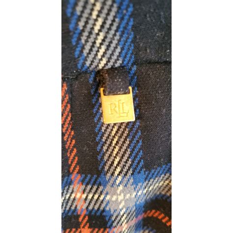 Lauren Ralph Lauren Women's Navy Blue Plaid Dress Pants - Etsy