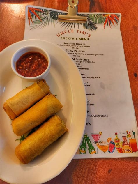 Menu at Uncle Tim's Soul Food, Pilerne