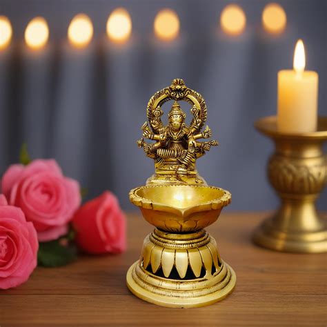 Buy RAMA METAL Brass Varahi Amman Vilakku/Diya Online at desertcartINDIA