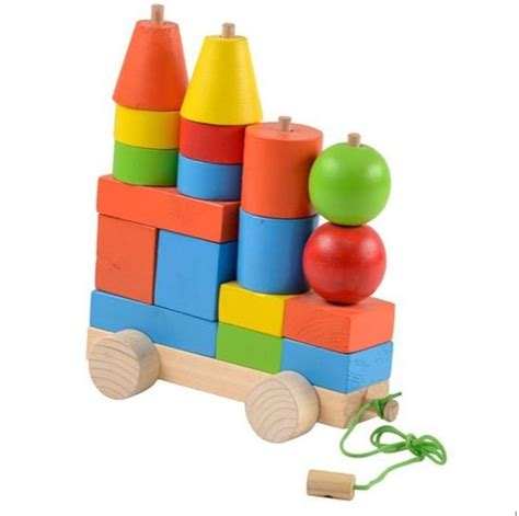 Pull Along Toy Construction Set – Strawberry Stop