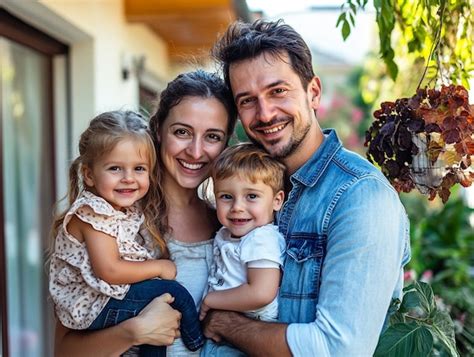 Conceito de estilo de vida familiar rico | imagem Premium gerada com IA