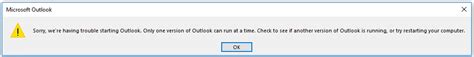 Image result for Outlook Error Message Screen Shot