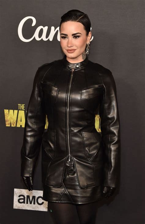 DEMI LOVATO at The Walking Dead Live: The Finale Event in Los Angeles 11/20/2022 – HawtCelebs