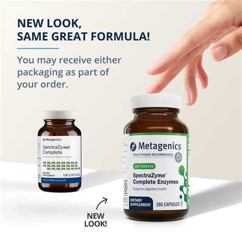 Buy Metagenics SpectraZyme Complete Enzyme Complex - Digestive Enzymes ...