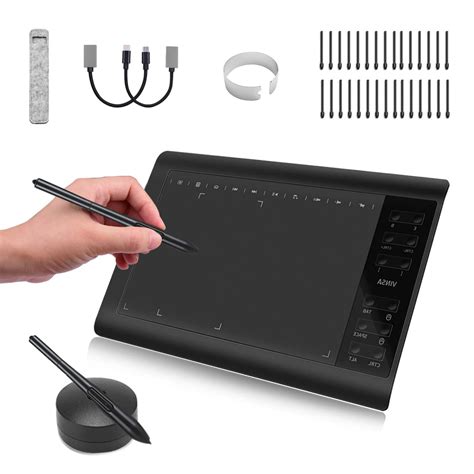 ZORBES® 6 x 10 inch Drawing GraphicsTablet for Linux Mac Windows ...