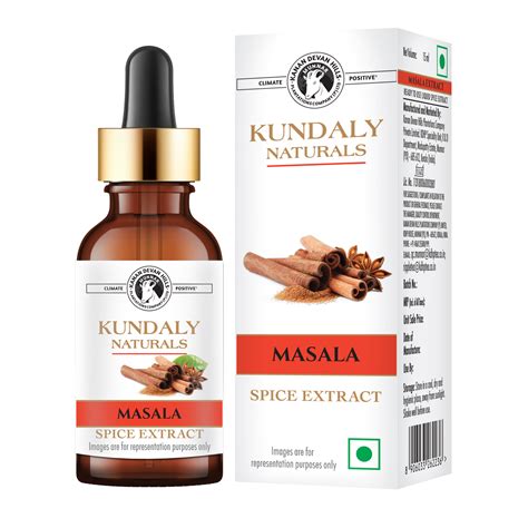 Kundaly Naturals Masala Spice Extract - 15 ml
