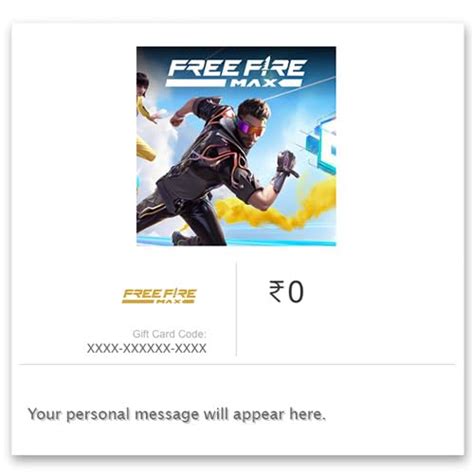 Garena - Garena Free Fire MAX|E-Gift Card |Instant Delivery | Redeem ...