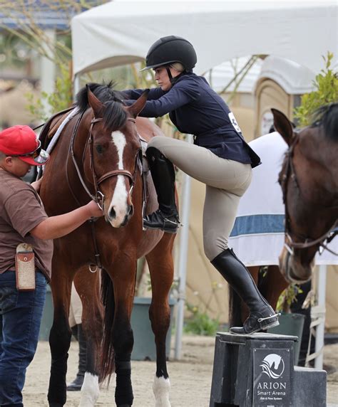 TEDDI MELENCAMP Competes at Desert Horse Park Exhibit in Thermal ...