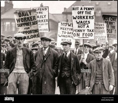 Workers On Strike Industrial Revolution