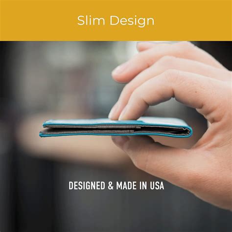 Buy Allett ID Wallet, Onyx Black | Leather, RFID Blocking | Slim ...