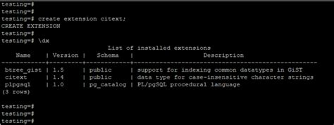 Image result for Enable Extension PostgreSQL