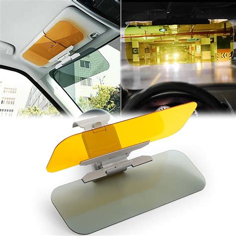2 In 1 Car Sun Visor Extension Vehicle Sun Visor for Day And Night ...