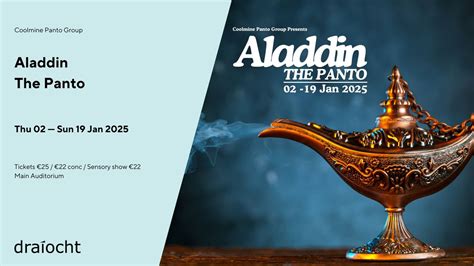 Aladdin The Panto, Draíocht, The Blanchardstown Centre, Blanchardstown ...