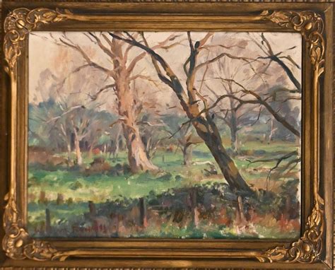 Lot - WILLIAM ROWELL, WINTER WILLOWS,