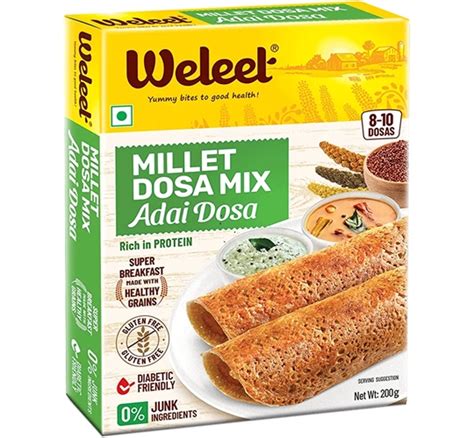 Buy Millet Dosa Mix(Adai Dosa) Online from Weleet at Best Price