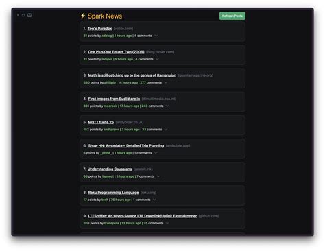 Spark App Features 的图像结果