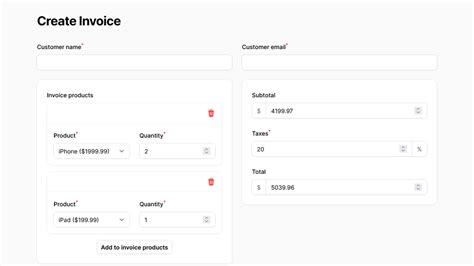 Image result for FileMaker Invoice
