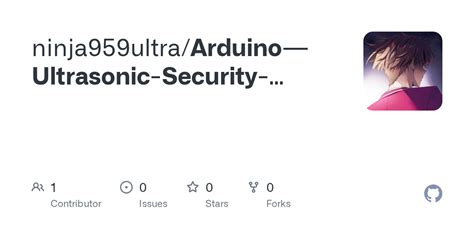 Ultrasonic Security System Arduino 的图像结果