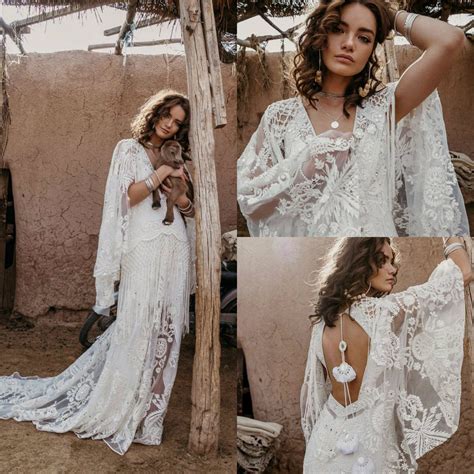 Vintage Bohemian Wedding Dresses