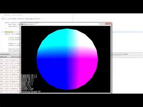 [jME Tutorial 2-6] Rainbow color Shader in the jMonkeyEngine Video ...