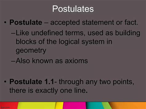 Image result for Line Point Postulate