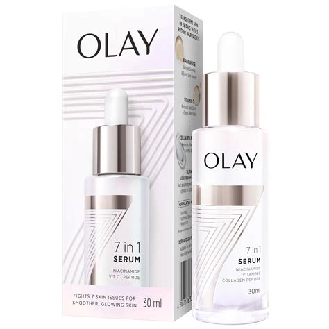 Olay 7in1 Ultra-light Face Serum | Niacinamide, Vitamin C, Collagen ...
