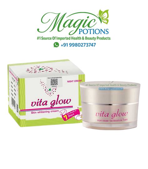 Buy Vita Glow Night Cream for Skin Whitening 30gm