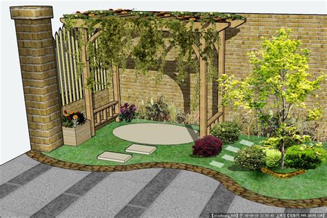 现代阳台花园3d模型下载-【集简空间】「每日更新」