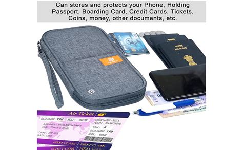 Buy DAHSHA 3 Pack RFID Blocking Travel 4 Passport Holder Wallet Case ...