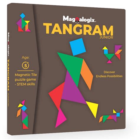 Tangram Junior - Magnetic Brain Game for 5 Years & Above – MRGTOYS