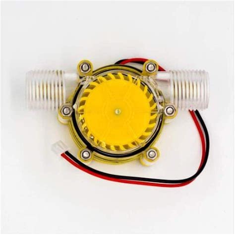 Buy SGerste Yellow Translucent 12V/10W DC Water Flow Pump Generator ...