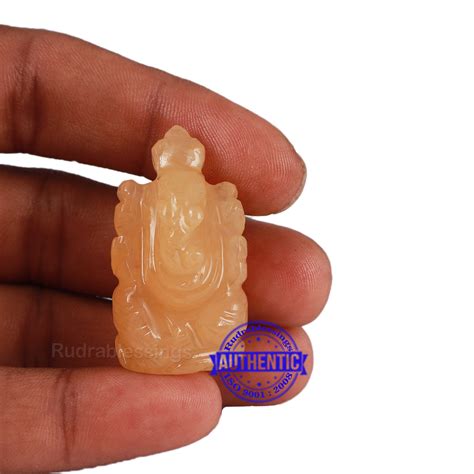 Yellow Agate Ganesha Statue - 110 D – Rudra and Sons