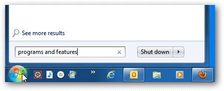 Image result for Program and Features Missing