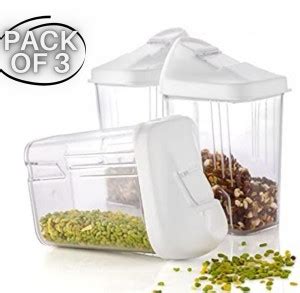 KedarKantha Plastic Grocery Container - 750 ml Price in India - Buy ...