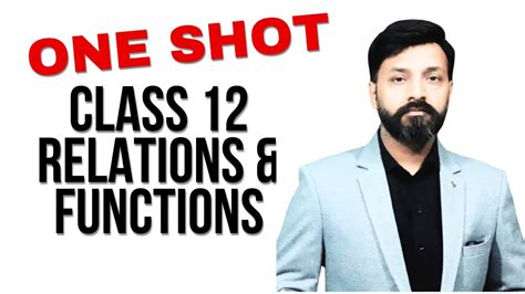 Relation and Function One Shot Class 12 的图像结果